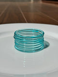 Jelly Bangles - Light Blue (Set of 8)