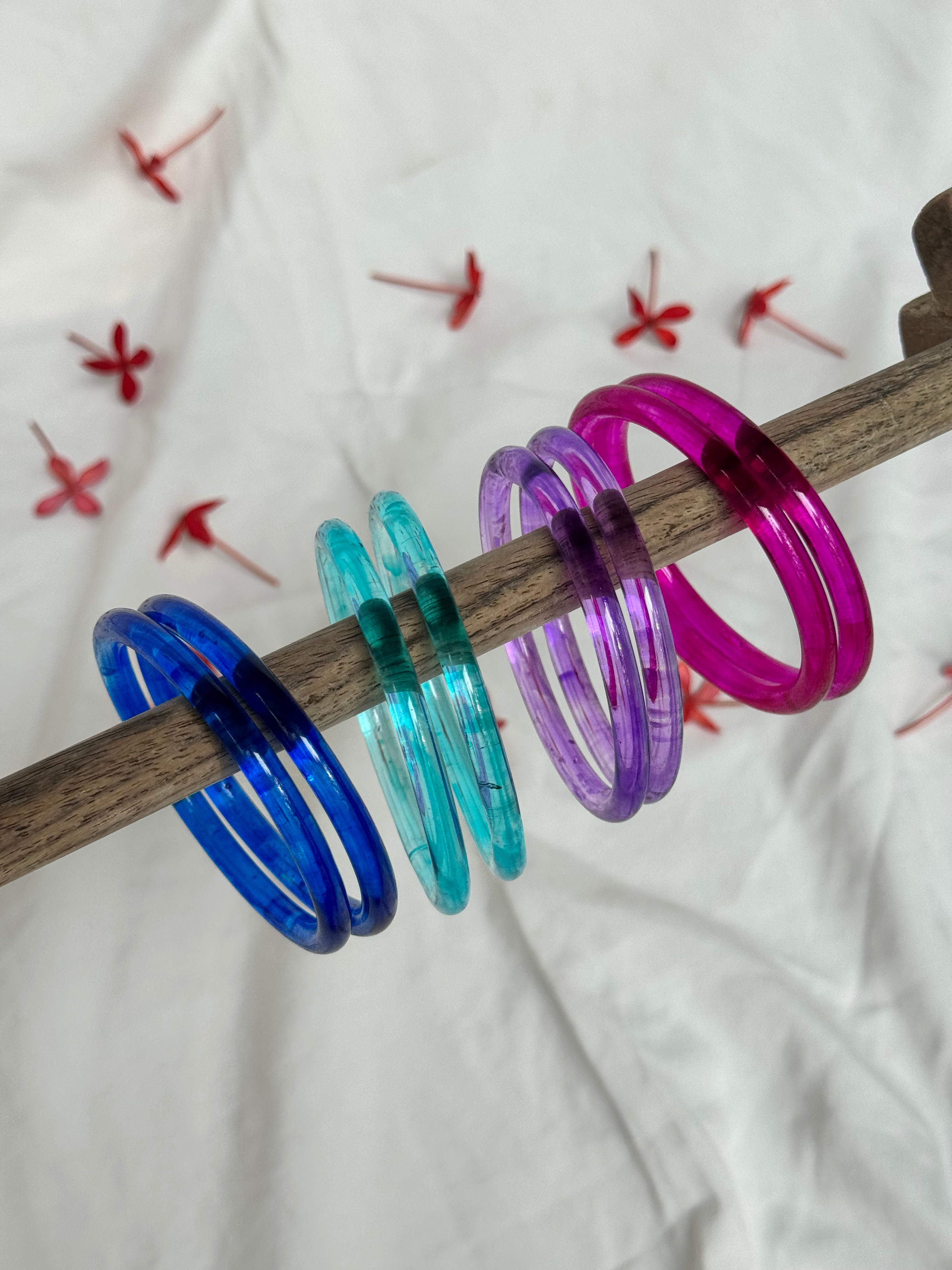 Jelly Bangles - 6mm (Set of 2)