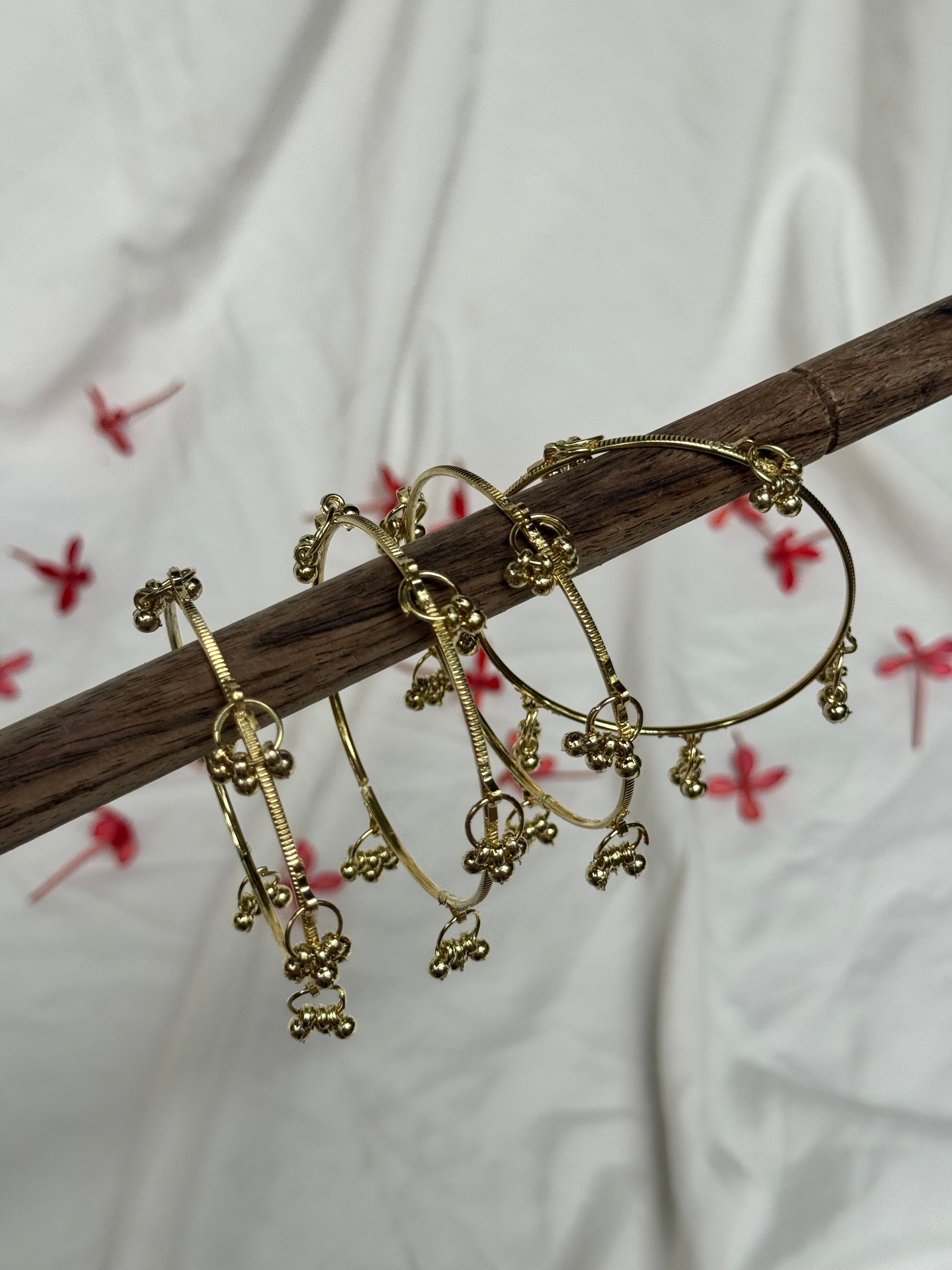 Kashmiri Ghungroo Bangles - (Set of 4)