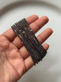 Black Rhinestone Bracelet