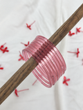 Jelly Bangles - Onion Pink (Set of 8)